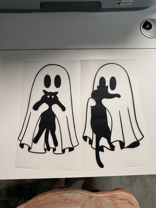 Ghosts and cat friends 1