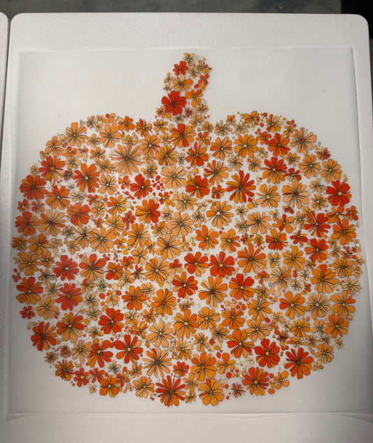 Floral Pumpkin