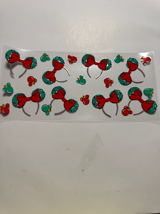 Christmas Mickey ears