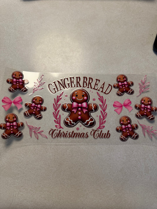 Gingerbread Christmas club
