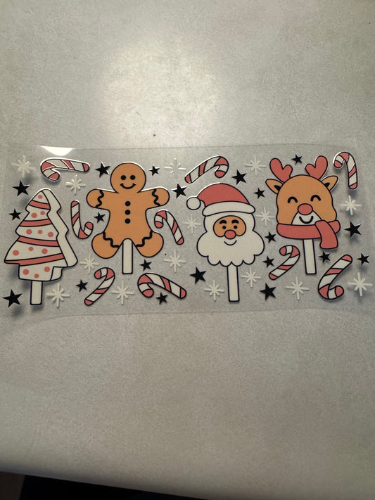 Christmas cakesicles