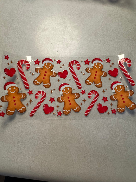 Gingerbread and candy canes