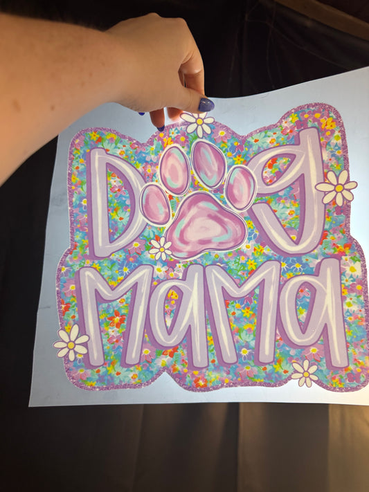 Floral Dog Mama