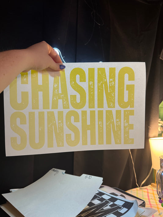 Chasing Sunshine
