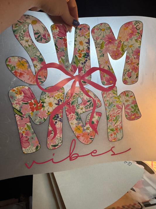 Summer Vibes Colorful Floral