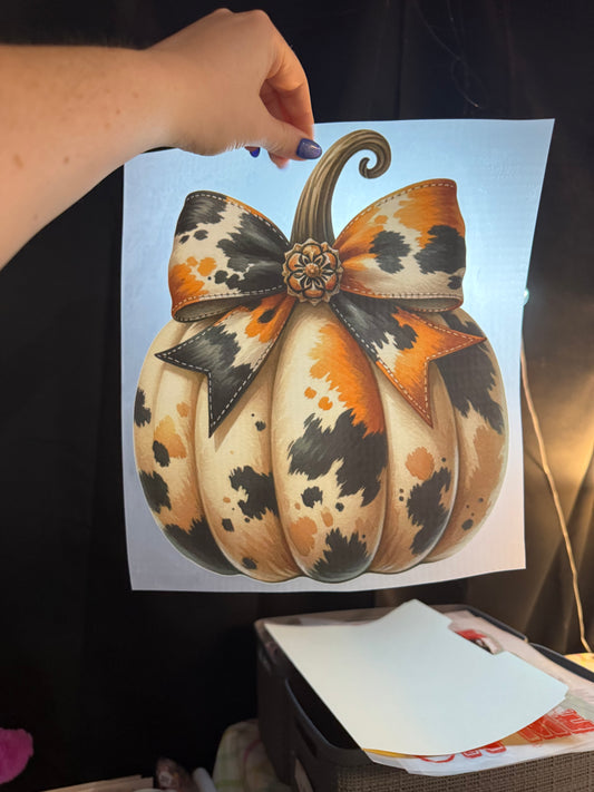 Cowhide Pumpkin