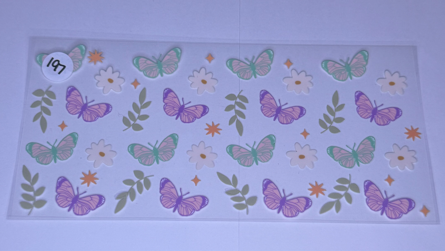 Pastel Butterflies #197
