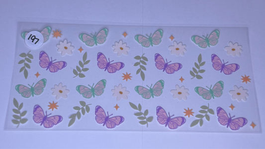 Pastel Butterflies #197