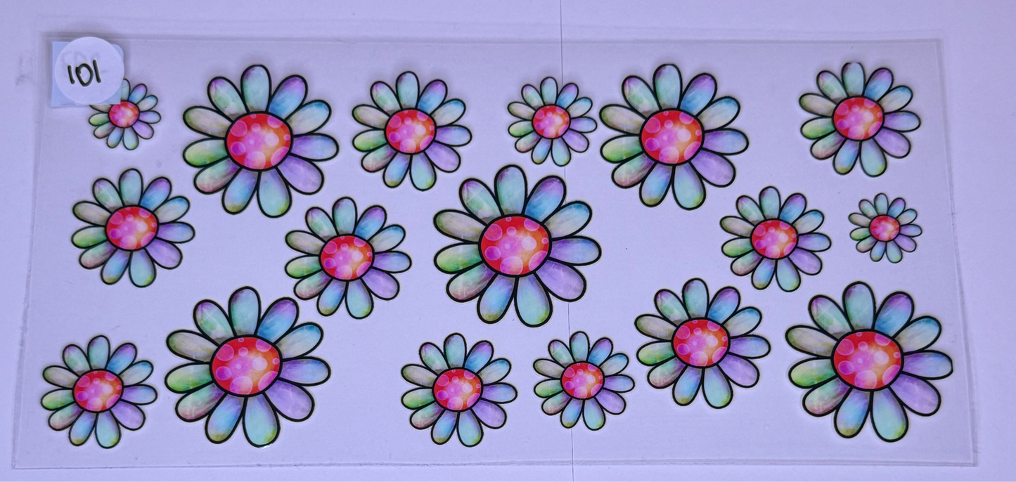 Rainbow Flowers #101