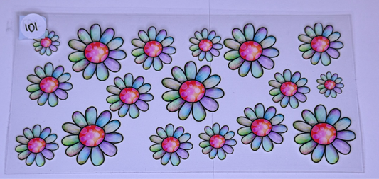 Rainbow Flowers #101