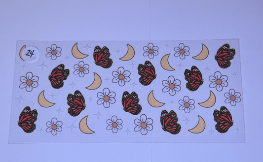 Monarch butterflies/moons #24