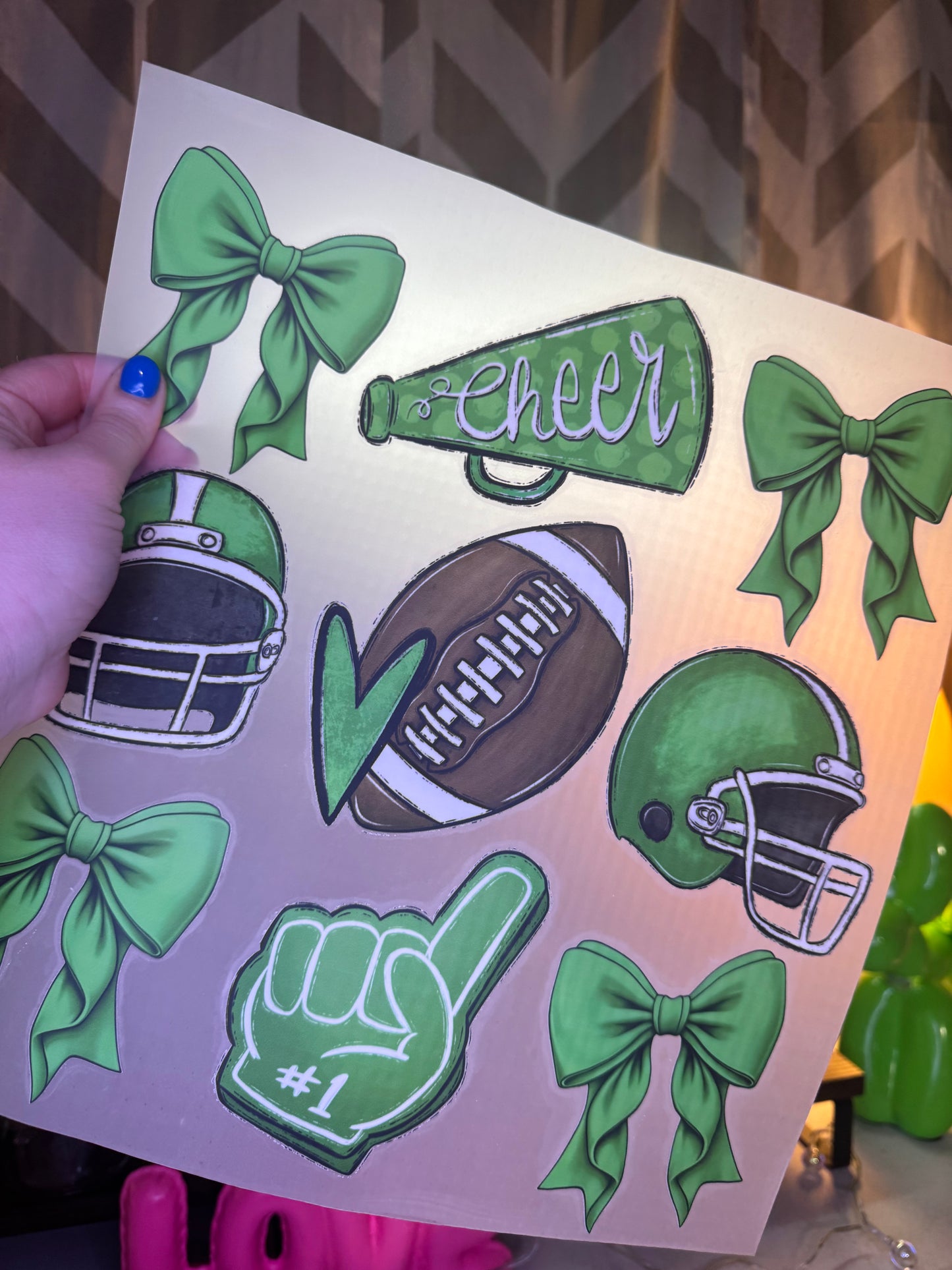 Green Football