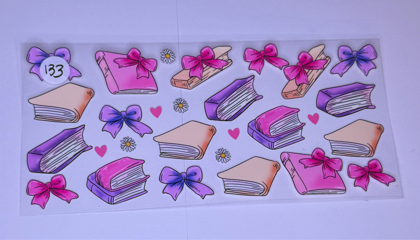 Pink/Purple Bows books #133