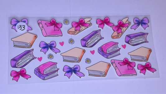 Pink/Purple Bows books #133