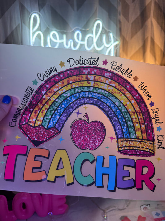 Rainbow Teacher