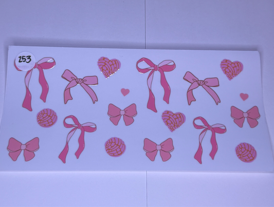 Pinks Bows/Concha #253