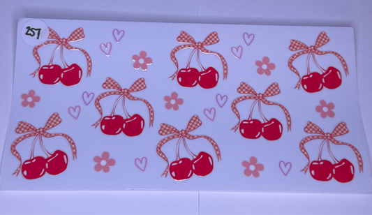 Bows/Cherries #257
