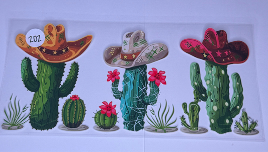 Cactus w Cowboy hats #202