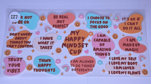 Happy Mindset cup #237