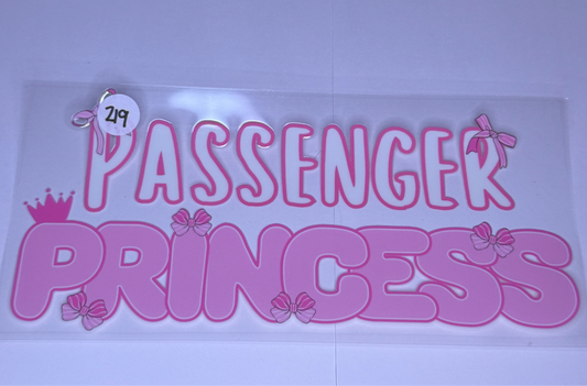 Passenger Princess #219