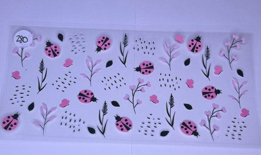 Pink Lady Bugs #280