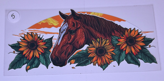 Horse/Sunflower #5