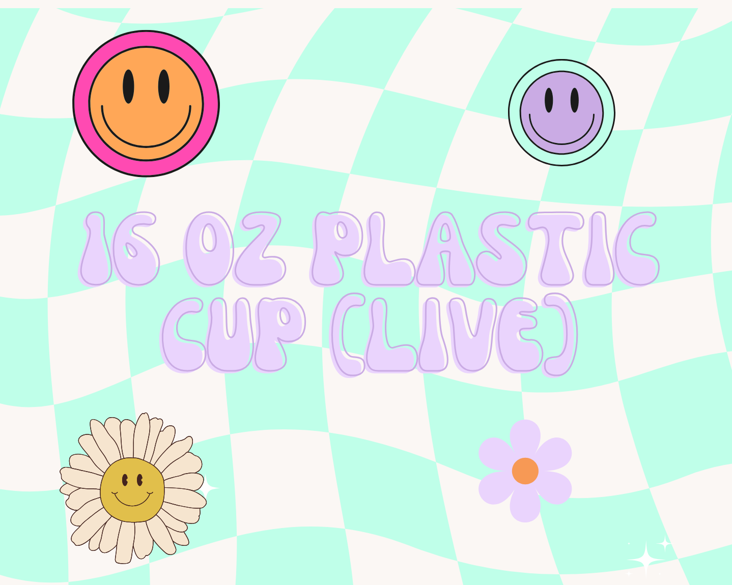 16 oz Plastic Cup (LIVE)