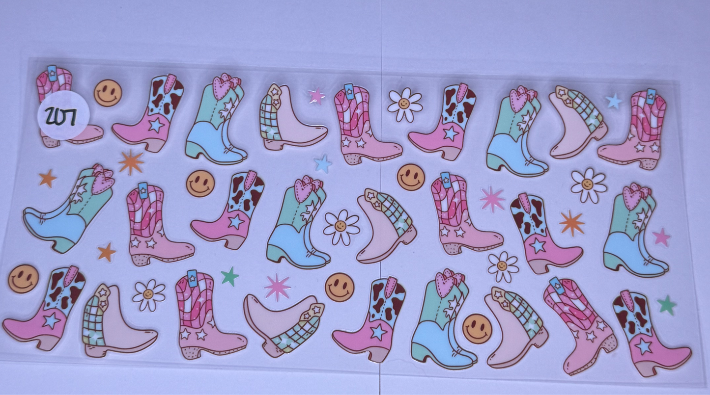 Run Cowboy Boots #207