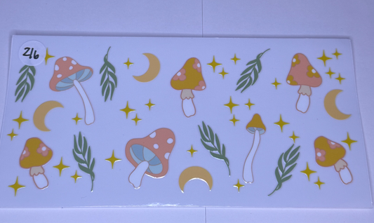 Boho Mushrooms #216