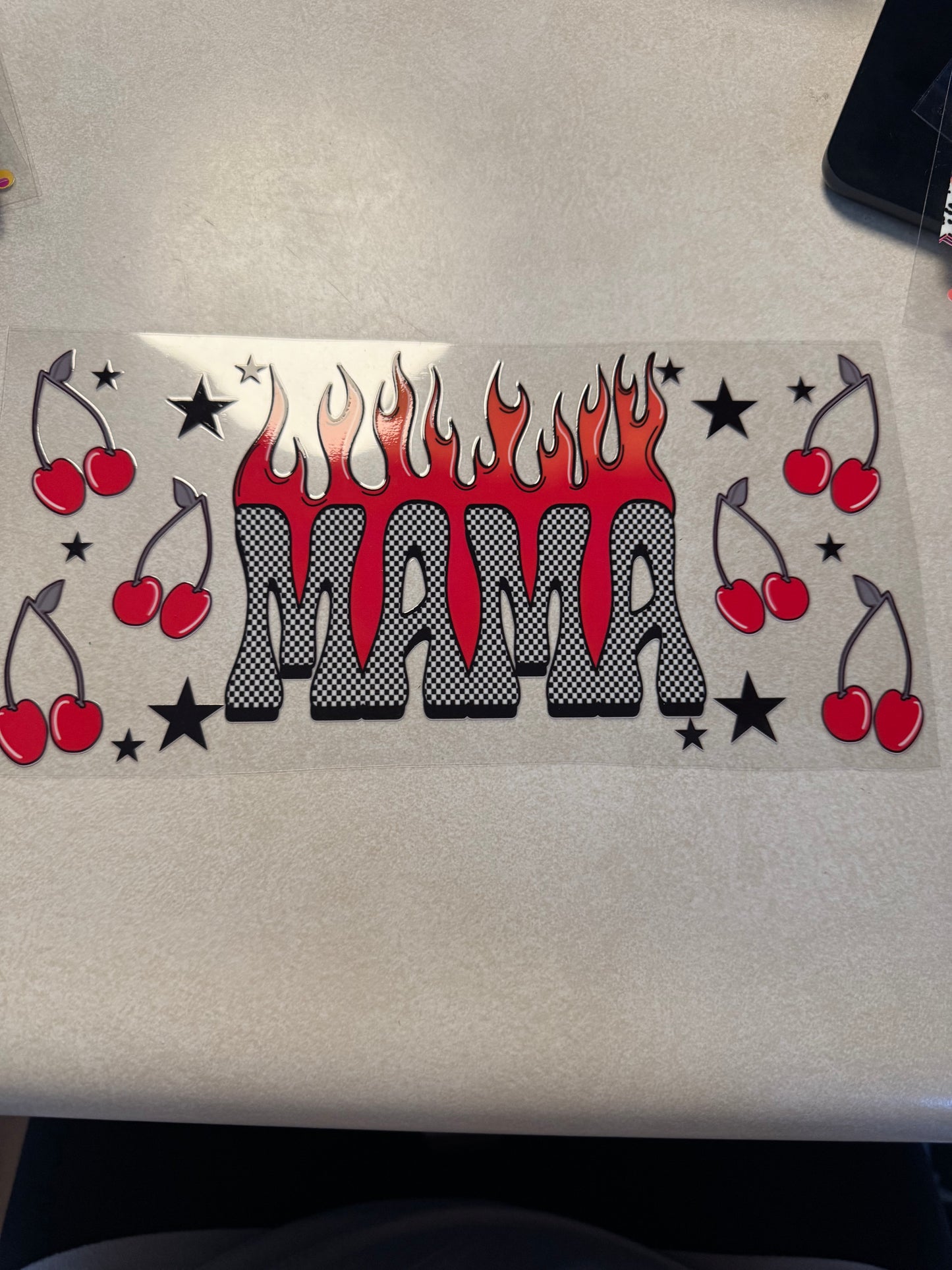 Mama cherries fire