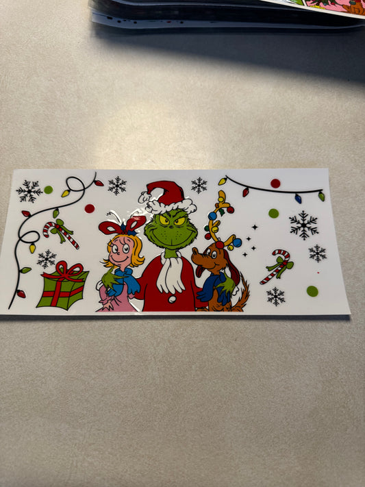 Green guy and friends