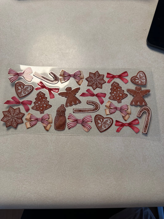 Vintage wood Christmas cutouts