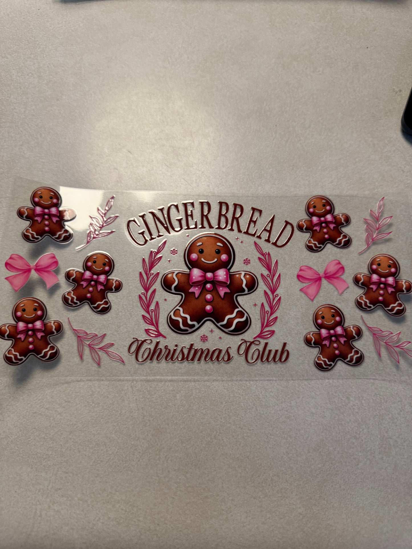 Gingerbread Christmas club