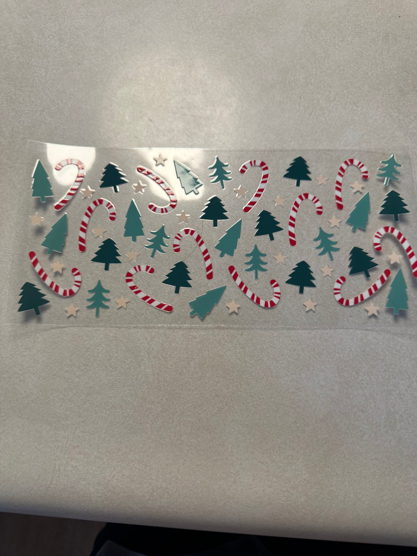 Trees and candy canes