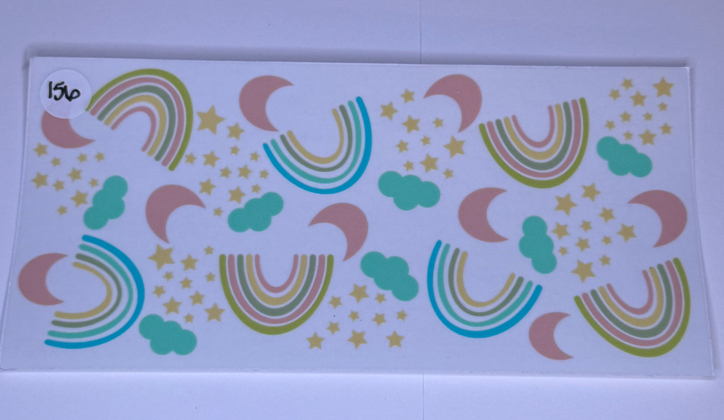 Rainbows/Clouds/Stars #156