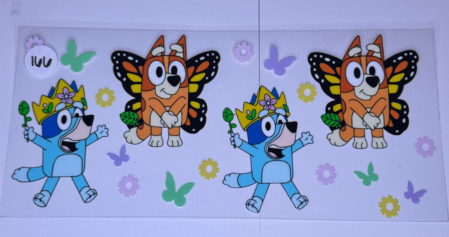 Blue Monarch #166