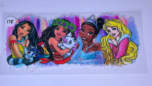 Watercolor Princesses #178
