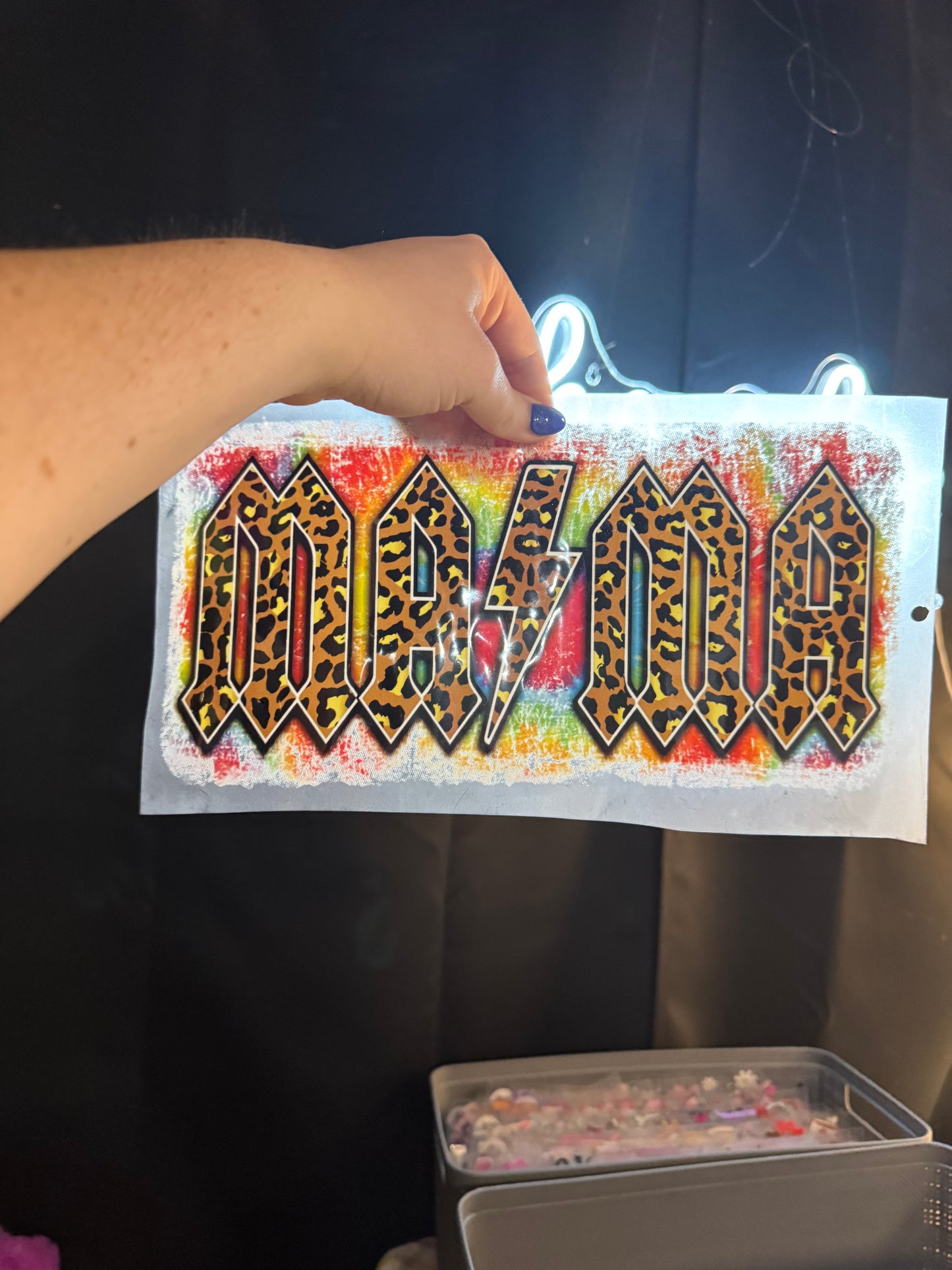 Leopard Rainbow Mama